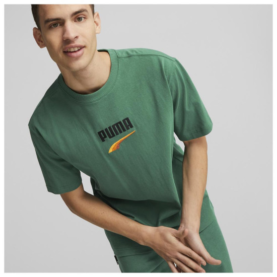 Puma Ανδρική κοντομάνικη μπλούζα Downtown Logo Tee